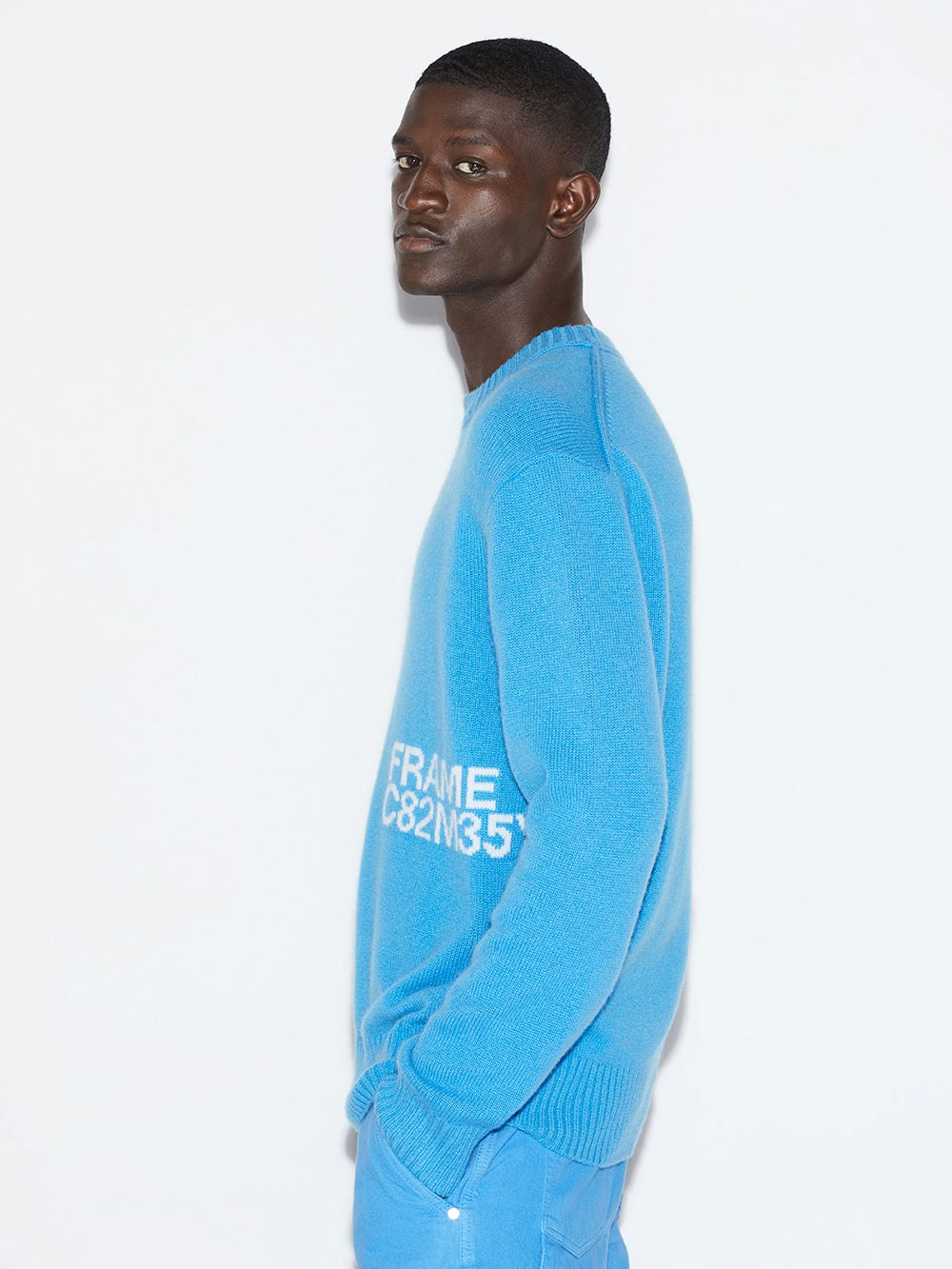sweater side view